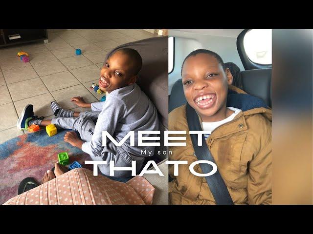 Meet my son Thato | Cerebral Palsy | CP mom