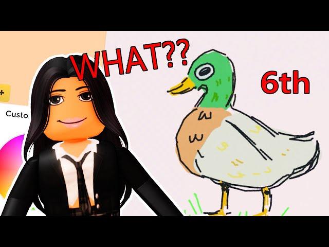 Artist DRAWS on ROBLOX Speed Draw pt 2