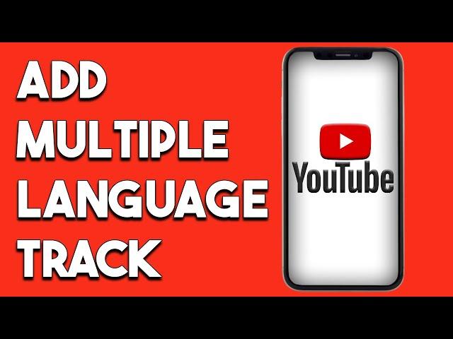 How To Add Multiple Language Audio Track On Youtube Videos