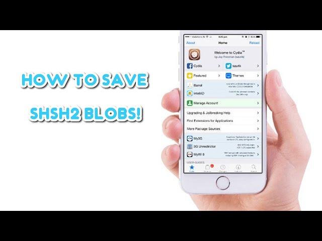 HOW TO DOWNGRADE iOS VERSIONS (PART 1) (SAVING BLOBS)