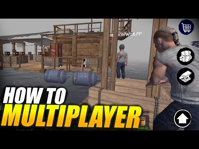 HOW TO MULTIPLAYER | Raft Mobile / Survival on Raft