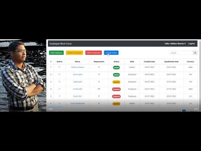 Angular Project By Sumit Sir | Industry Standards Coding Functionality #angular #project #projects