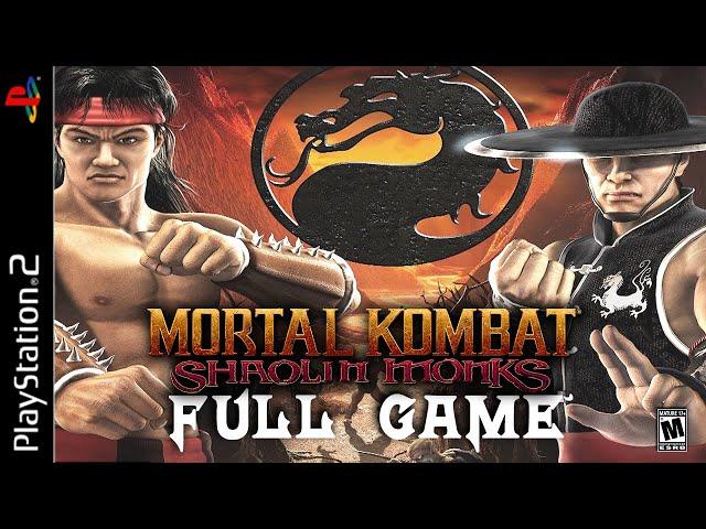 MORTAL KOMBAT SHAOLIN MONKS - Full PS2 Gameplay Walkthrough | FULL GAME 2 Player Co-op