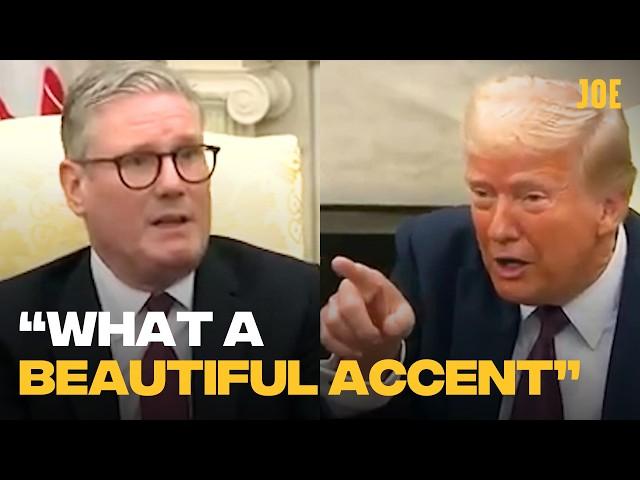 Donald Trump meets Keir Starmer: The weirdest bits