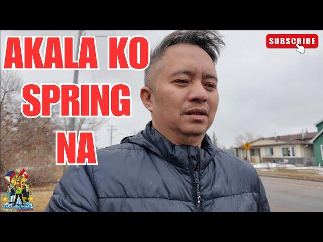 BUMUHOS NANAMAN ANG SNOW | BUHAY CANADA