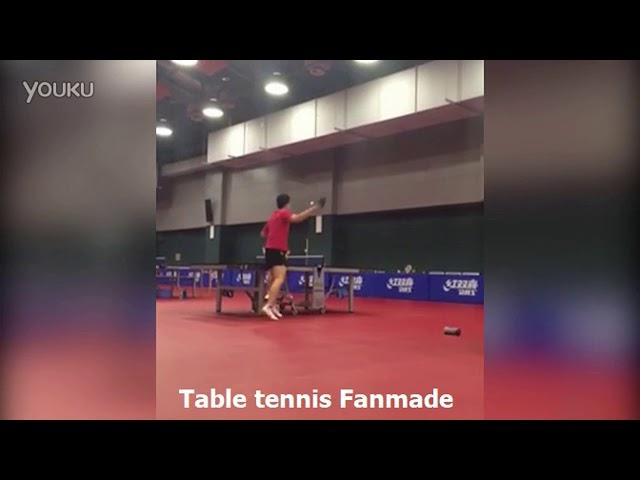 MA Long vs XU XIn Funny Training Table tennis