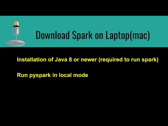 Spark Installation on Mac and run Pyspark locally.