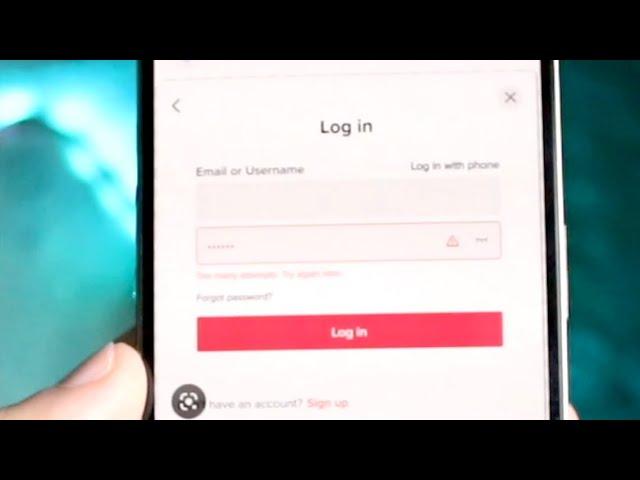 How To FIX TikTok Too Many Login Attempts!