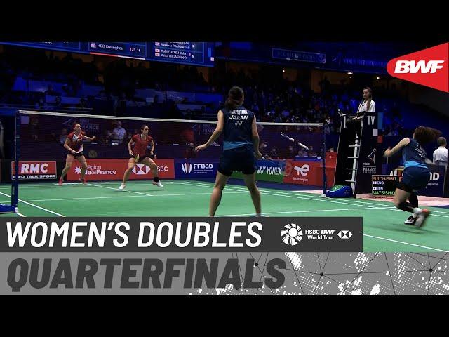 YONEX French Open 2021 | Birch/Smith (ENG) [6] vs Matsuyama/Shida (JPN) [4] | Quarterfinals
