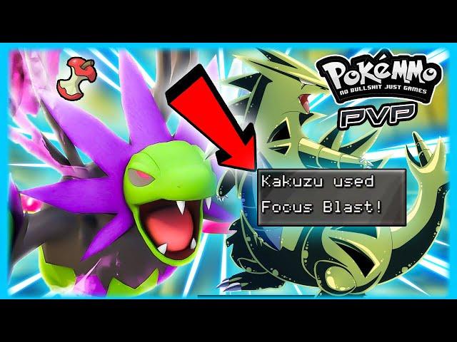 FRONT PAGE NEWS! Adinho Can Hit FOCUS BLASTS With HYDREIGON! PokeMMO PvP