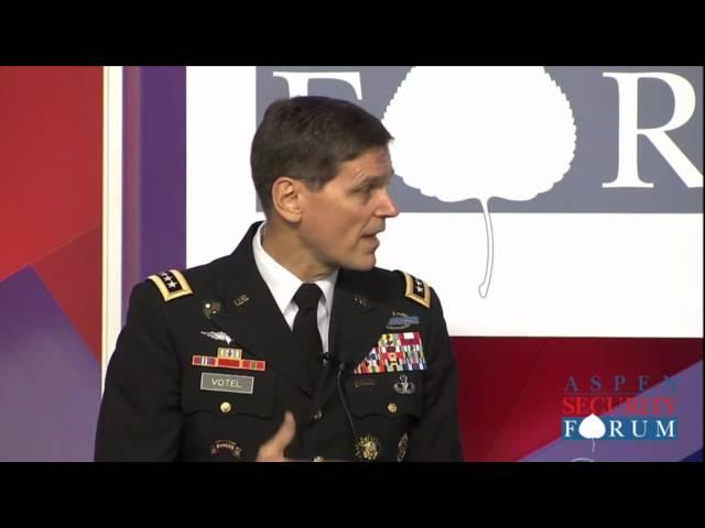 Centcom Commander Speaks at Security Forum