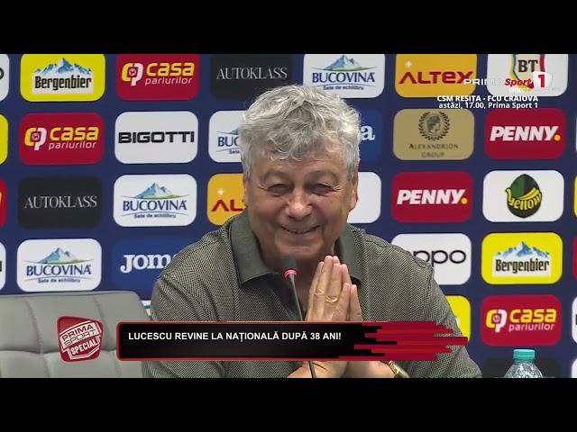 Lucescu, răspuns dur pentru Dorinel: „El nu exista sau avea 3 ani când făceam eu astea”