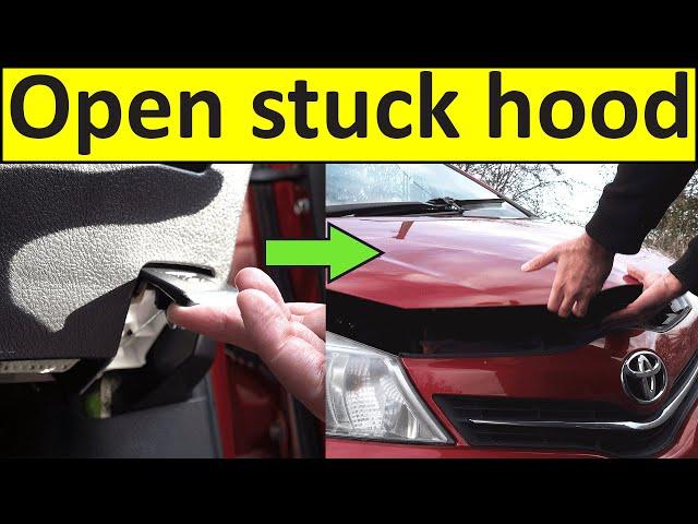 Hood Latch Won't Open - Hood is Stuck