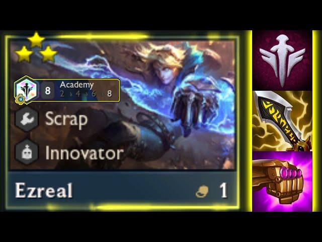 3 star academy Ezreal ⭐⭐⭐| TFT Set 6