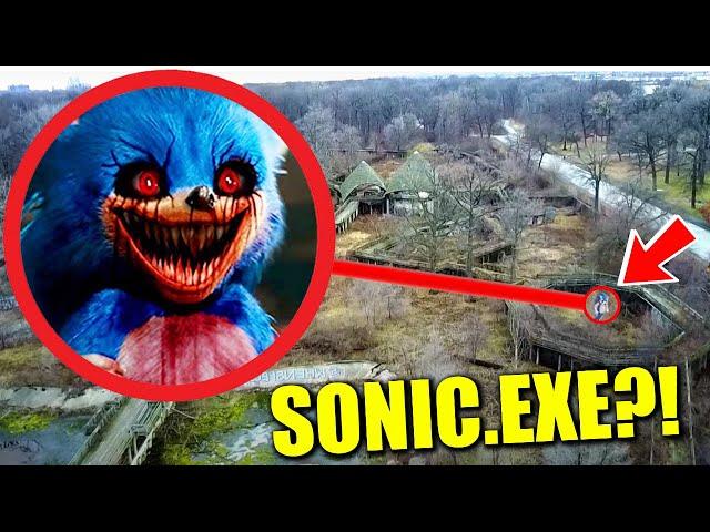 (omfg) you won't believe what my drone found at this secret abandoned zoo / Sonic.exe sighting!!