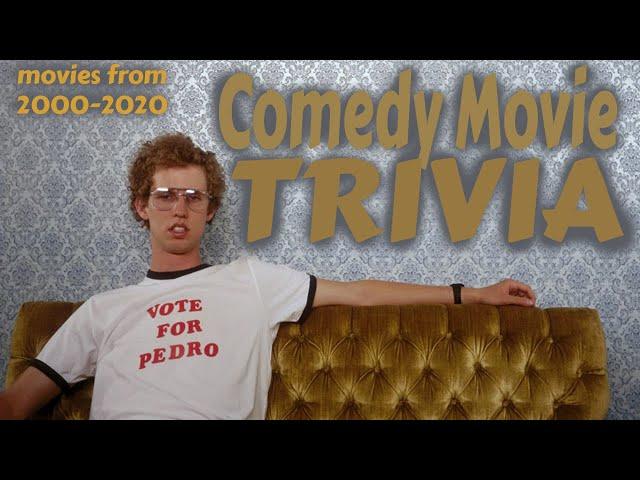 Movie Trivia - COMEDY MOVIES - (2000-2020) - 20 Questions from funny movies! {ROAD TRIpVIA- ep:369]