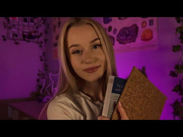 ASMR Tutor Helps You Study (Soft Spoken, Writing Sounds)