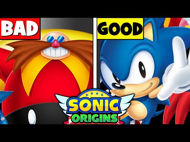 The Good and Bad of Sonic Origins