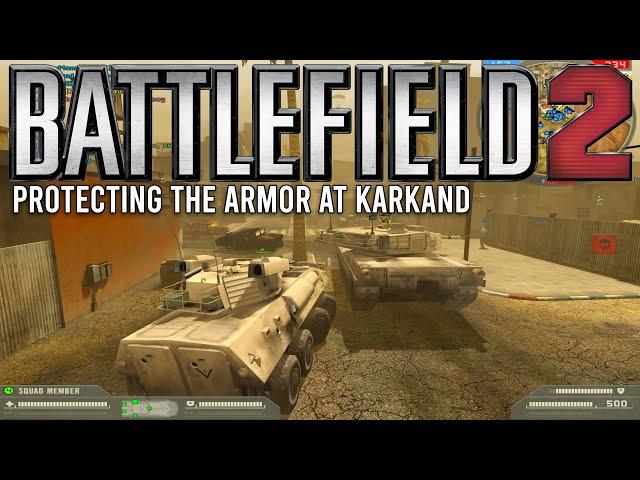 Battlefield 2 in 2024 - Protecting the Armor at Karkand