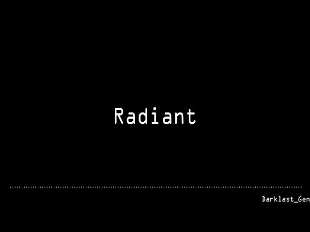 Radiant - Arknights (Lyric Video)