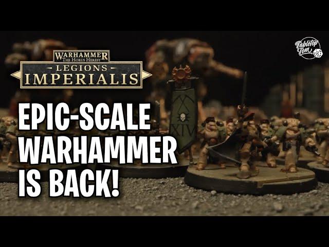 Epic-Scale Warhammer is Back! Legions Imperialis Coming August 2023!