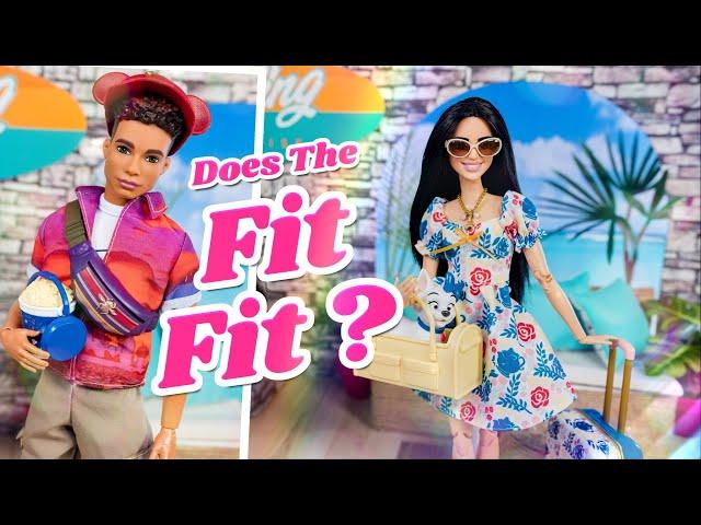 Does The Fit Fit?! Do New ily 4Ever Fashion Packs Fit Barbie? Plus Aladdin Inspired Doll