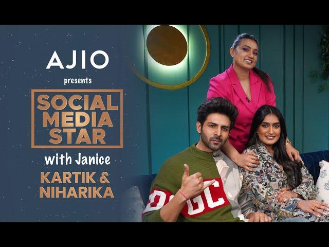 Social Media Star With Janice S05 || Ep 05 feat. @kartikaaryan7898 & @NiharikaNm