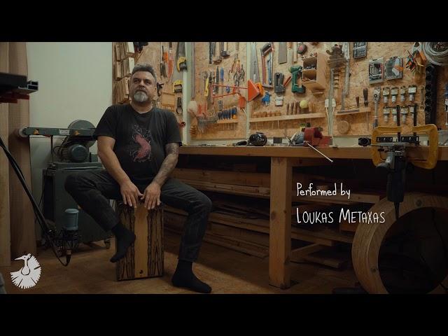 Cajon  Pagonis Percussion - demonstration by Loukas Metaxas