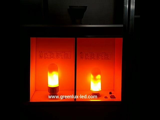 GreenLux LED flame bulb light