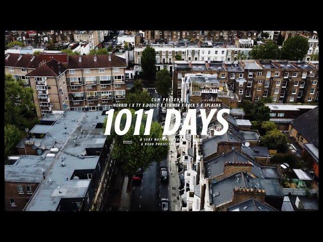 #CGM Horrid1 x T.Y x Dodgy x Striker x Rack5 x Splasha - 1011 Days | (Official Music Video)