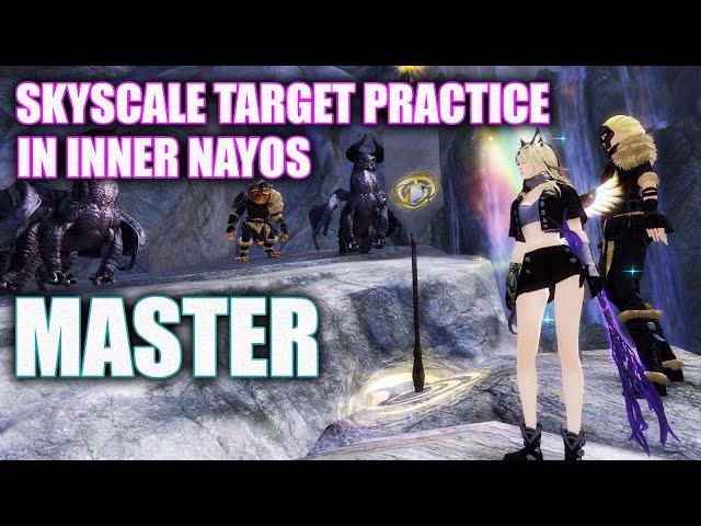 GW2 - Skyscale Target Practice in Inner Nayos: Master - Secrets of the Obscure Guild Wars 2