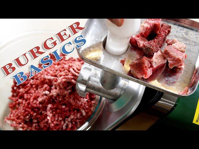 Burger Basics: How to Grind Your Own Meat For Hamburgers