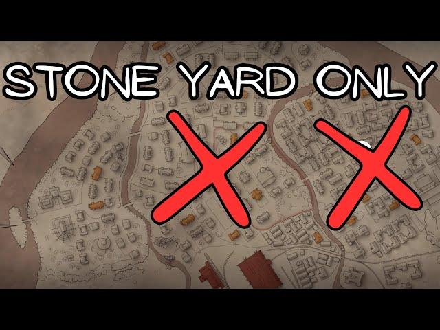 Is it Possible to Beat Pathologic 2 Without Ever Leaving the Stone Yard?