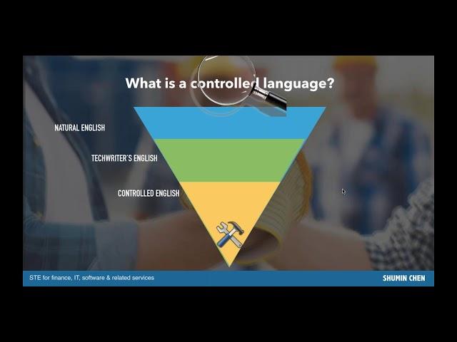 Remote webinar: Simplified Technical English