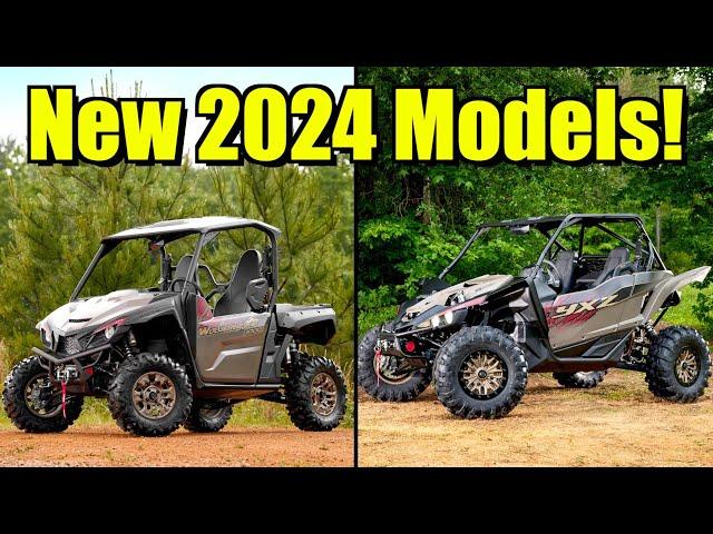 2024 Yamaha Off-Road Lineup Revealed: New Wolverine X2 1000, YXZ with Six-Speed Automatic & More!