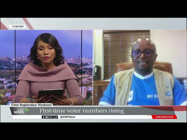 IEC Registration Weekend | Number of first-time voters on the rise: Mosotho Moepya