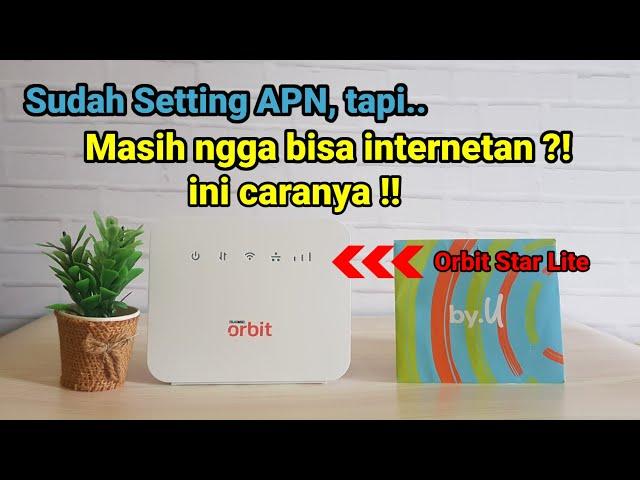 Kartu By U di modem Orbit Star Lite | Orbit Telkomsel