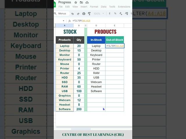 Inventory management and Tracking in excel #exceltips #exceltutorial #productivity