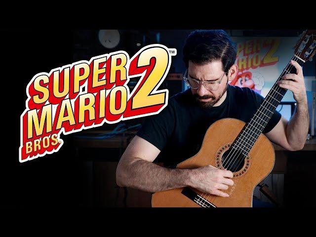 Super Mario 2 - the HARDEST Classical Guitar piece?? | TVonGuitar