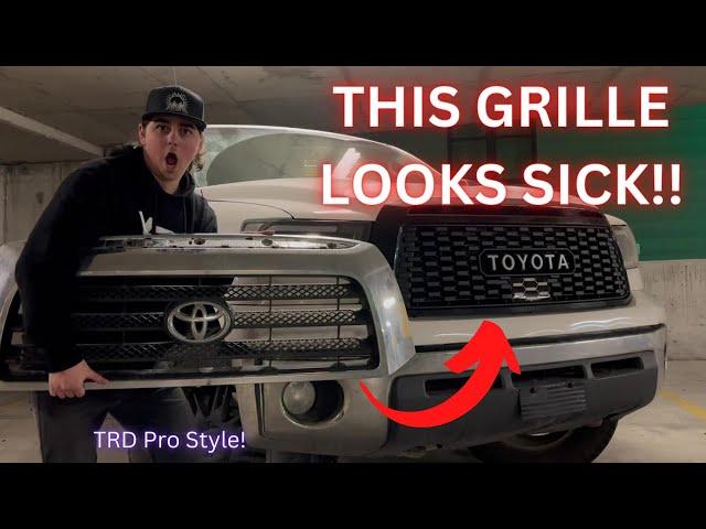 TOYOTA TUNDRA Gets a TRD Pro Grille!! (07-13)