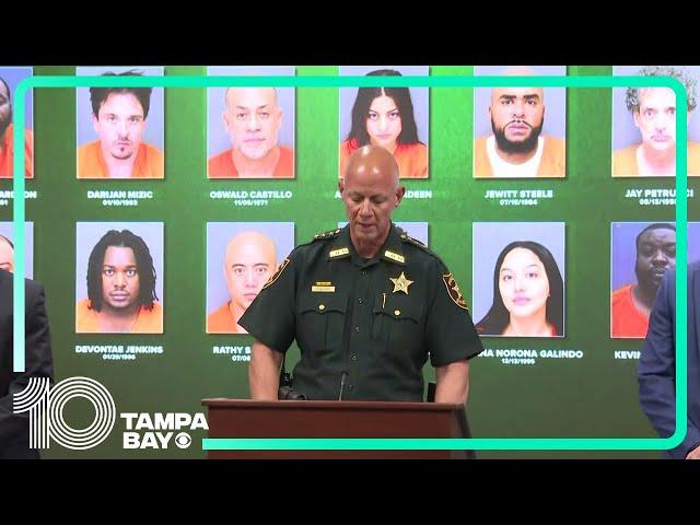 Pinellas sheriff: 'Dozens of arrests' made in drug investigation