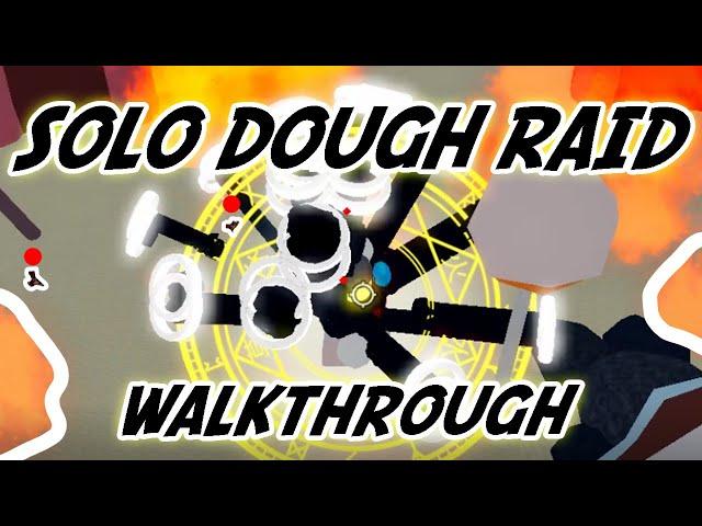 Dough Raid Solo Guide | BLOX FRUITS