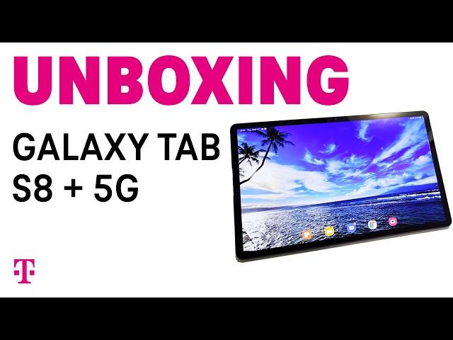 Galaxy Tab S8+ 5G Specs with S Pen and Ultrawide Camera | T-Mobile