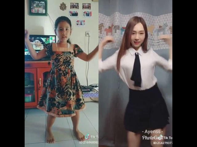 Video duet tiktok cewek korea