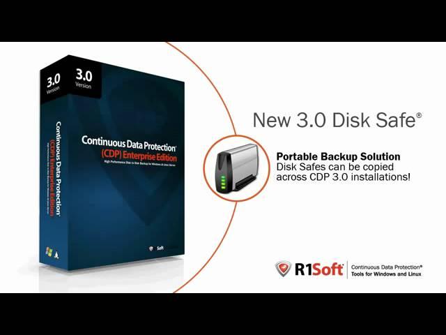 Introducing R1Soft Continuous Data Protection 3.0
