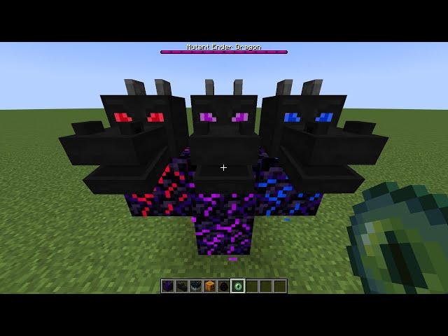 what if you create a DRAGON MUTANT BOSS in MINECRAFT