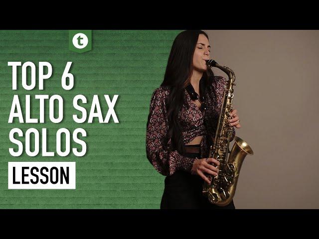 The Best Sax Solos for Alto Saxophone | Alexandra Ilieva | Thomann