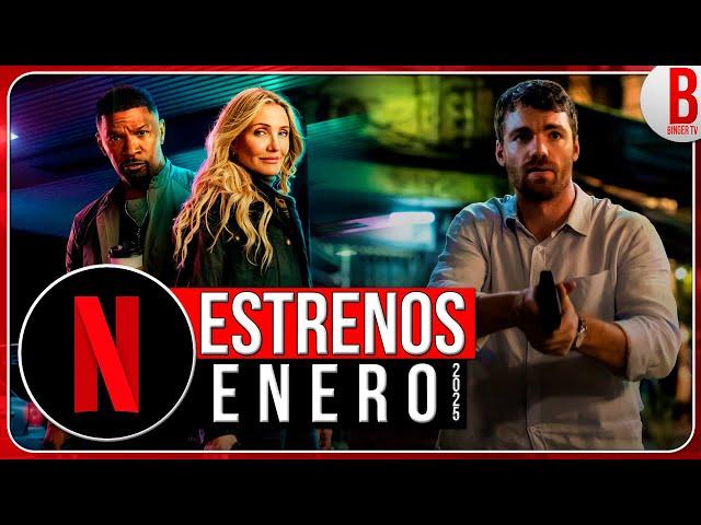 Estrenos NETFLIX ENERO 2025 | Series y Películas