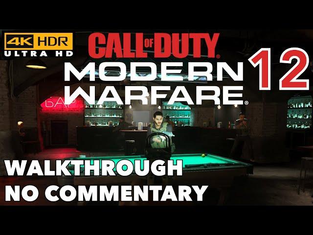 [4K HDR] Call Of Duty - Modern Warfare - Walkthrough - 12 - Old Comrades [No Commentary]