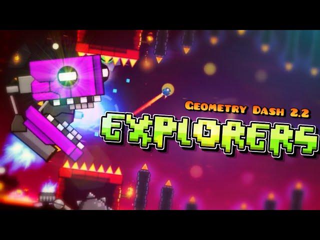 “Explorers” 100% (All Coins) - Geometry Dash [2.2] | Bypipez